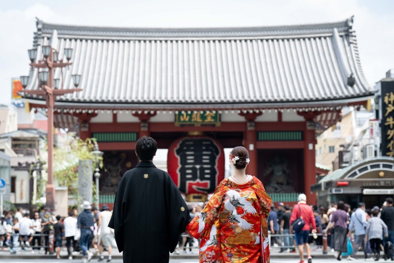 雷門×屋内庭園