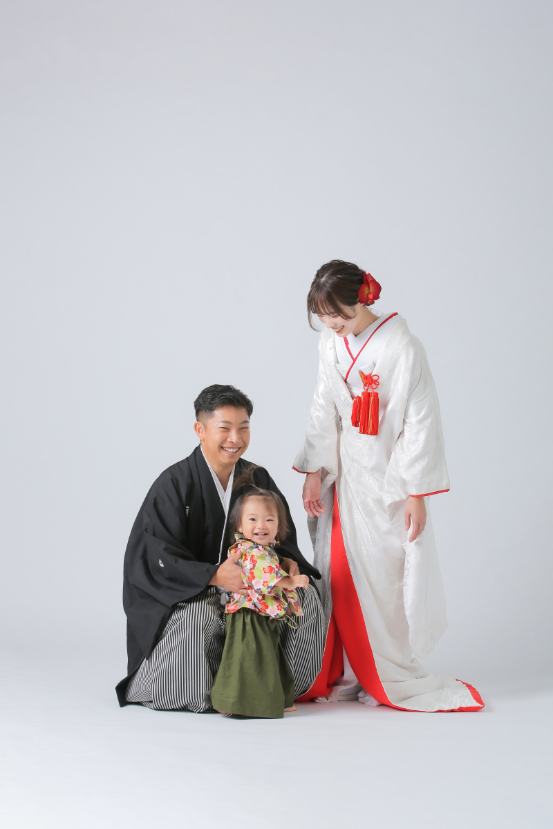 家族でスタジオ撮影☆