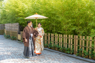 スタジオとロケーションで撮影！【和装プラン】