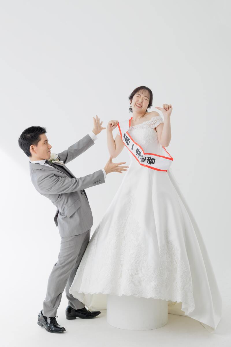 ご新婦様も!