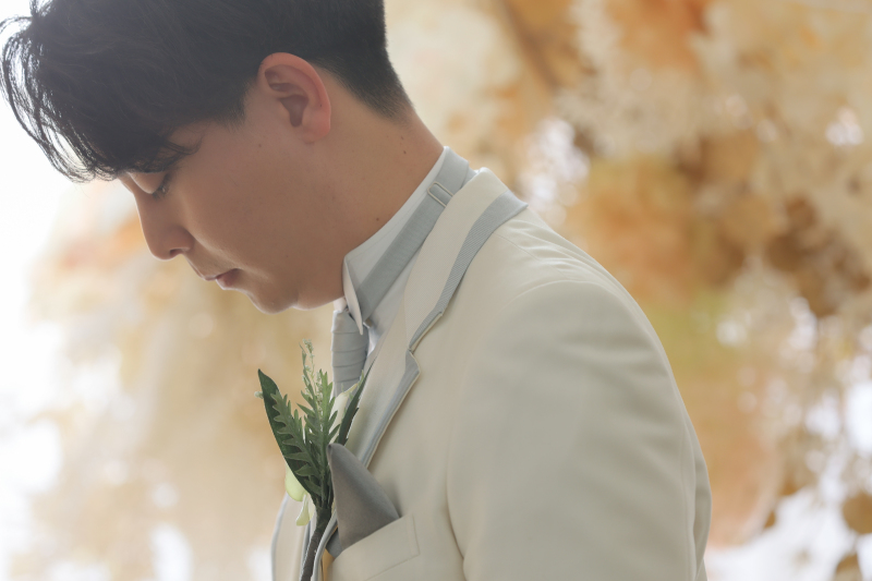 ご新郎様ソロショット