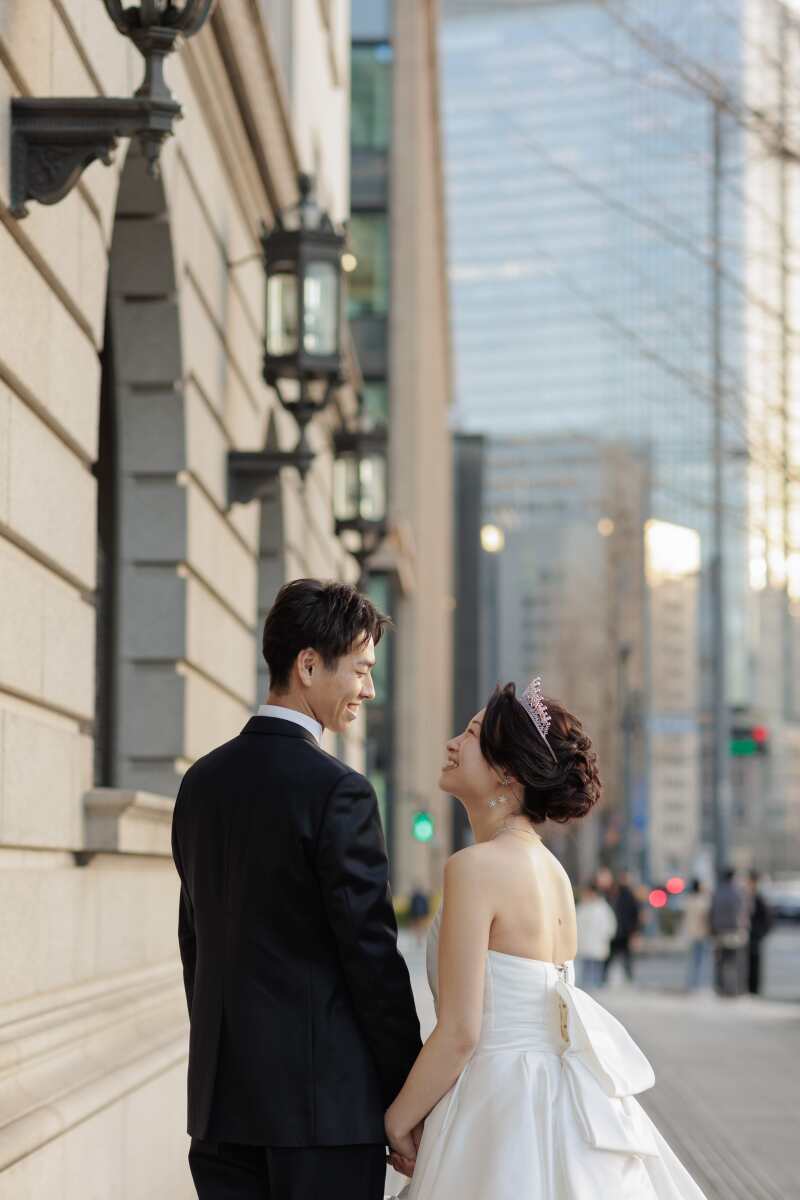 向き合った時も