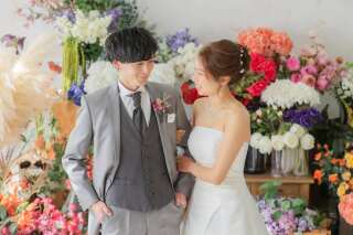 洋装スタジオ撮影