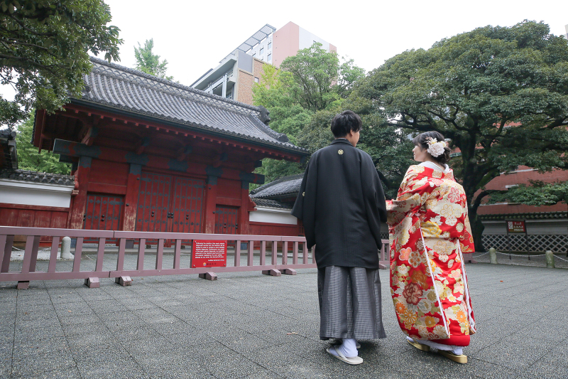 思い出の場所で和装ロケーション 2