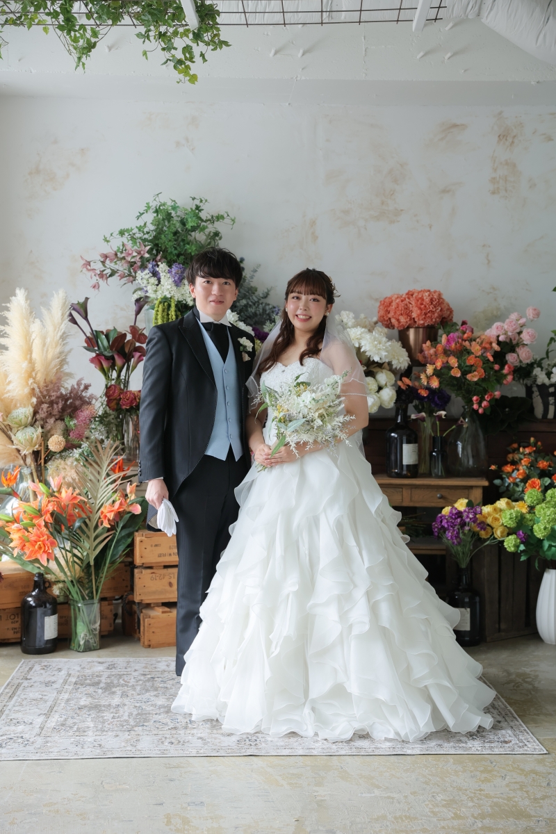 笑顔が素敵なご新婦様