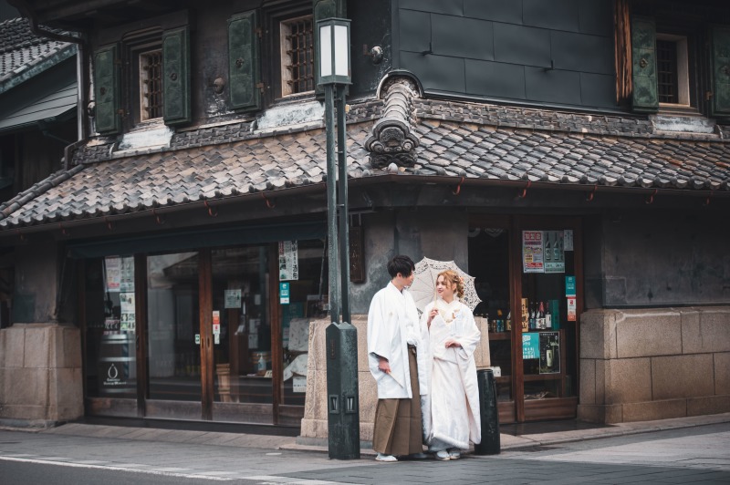 フォトジェニックな街並みを楽しんで