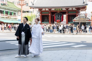 和装で浅草名所巡りロケーション！