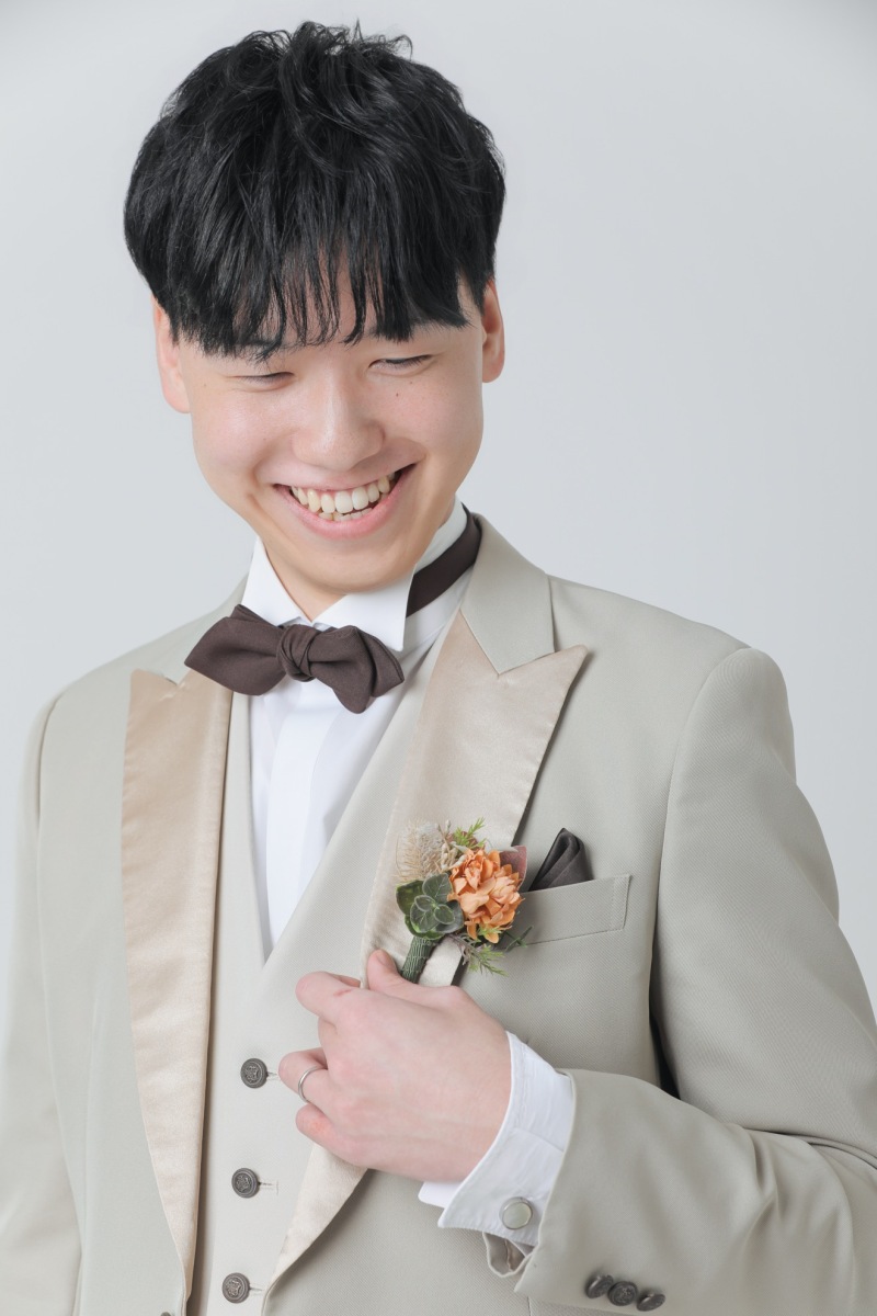 新郎様ソロカット