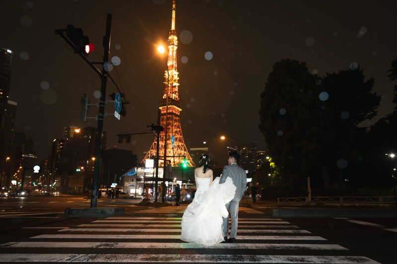 雨空にに輝く