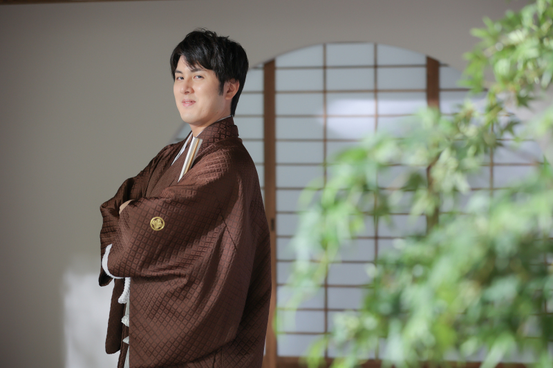 ご新郎様ソロショット