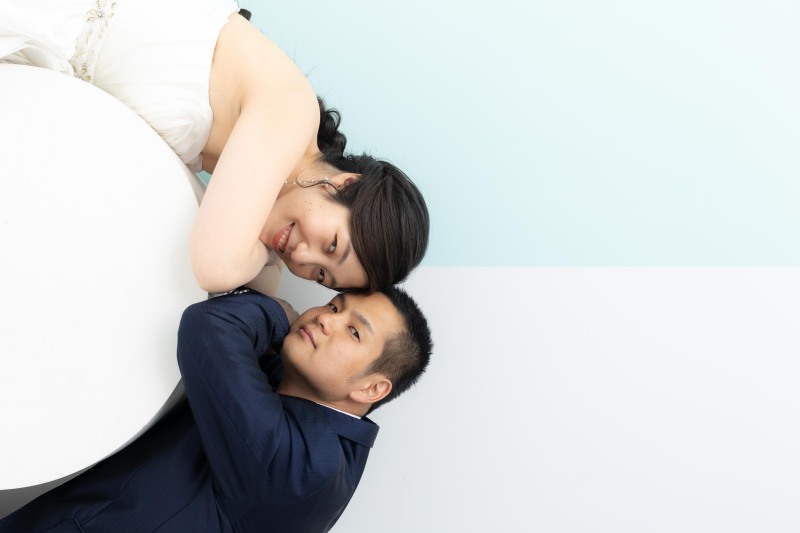 ティファニーブルー×ホワイト