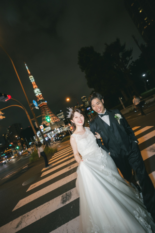 東京名所巡り 和装&洋装ロケーションプラン