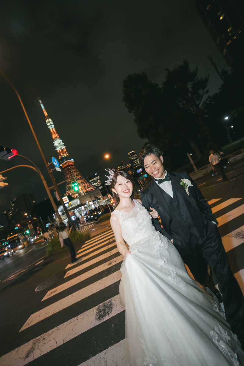 東京名所巡り 和装&洋装ロケーションプラン