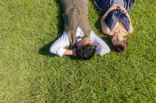 カラードレスで軽井沢フォトウェディング