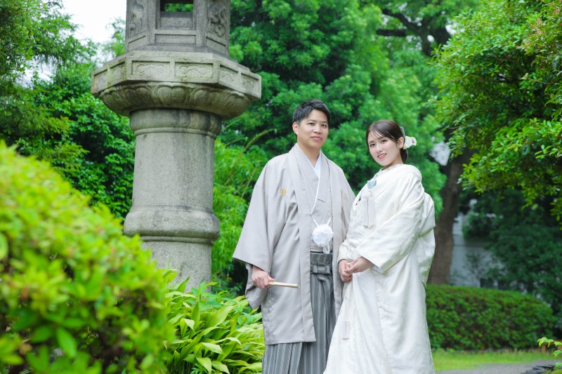緑が美しい旧安田庭園!