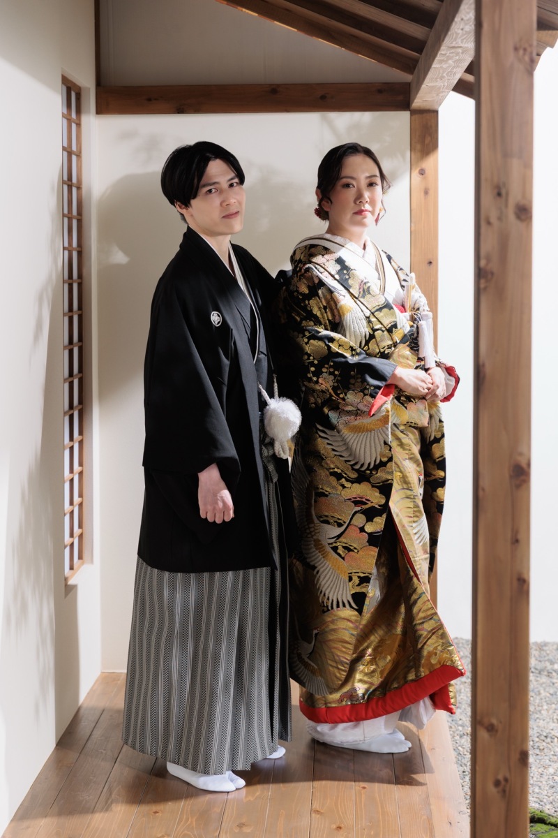 和装でもクールに