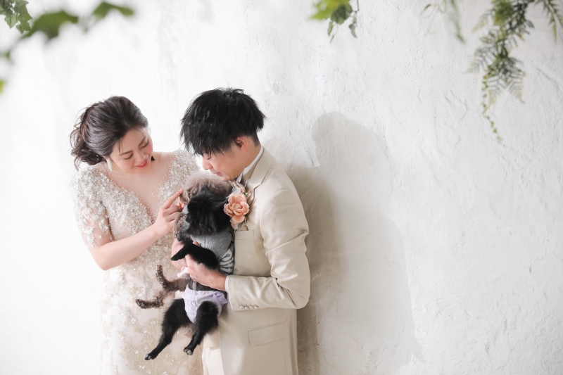 ワンちゃんと一緒に