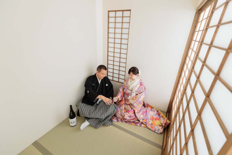 色打掛も白無垢も両方着ませんか?