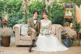 ガーデンウェディングフォト