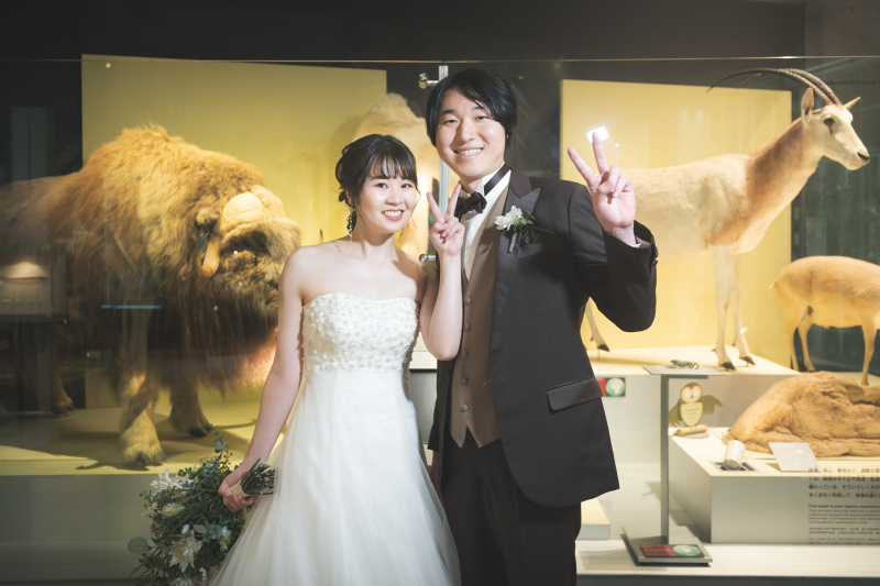 仲良くピース！