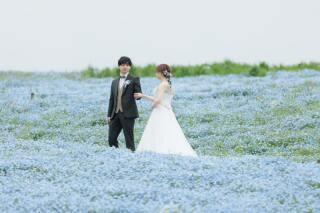 ひたち海浜公園でお二人らしい撮影を！