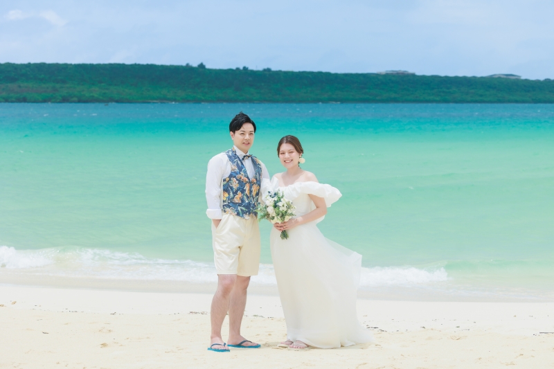 青い海と！宮古島ロケーション