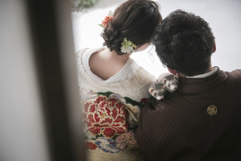 フェレットとの前撮り!