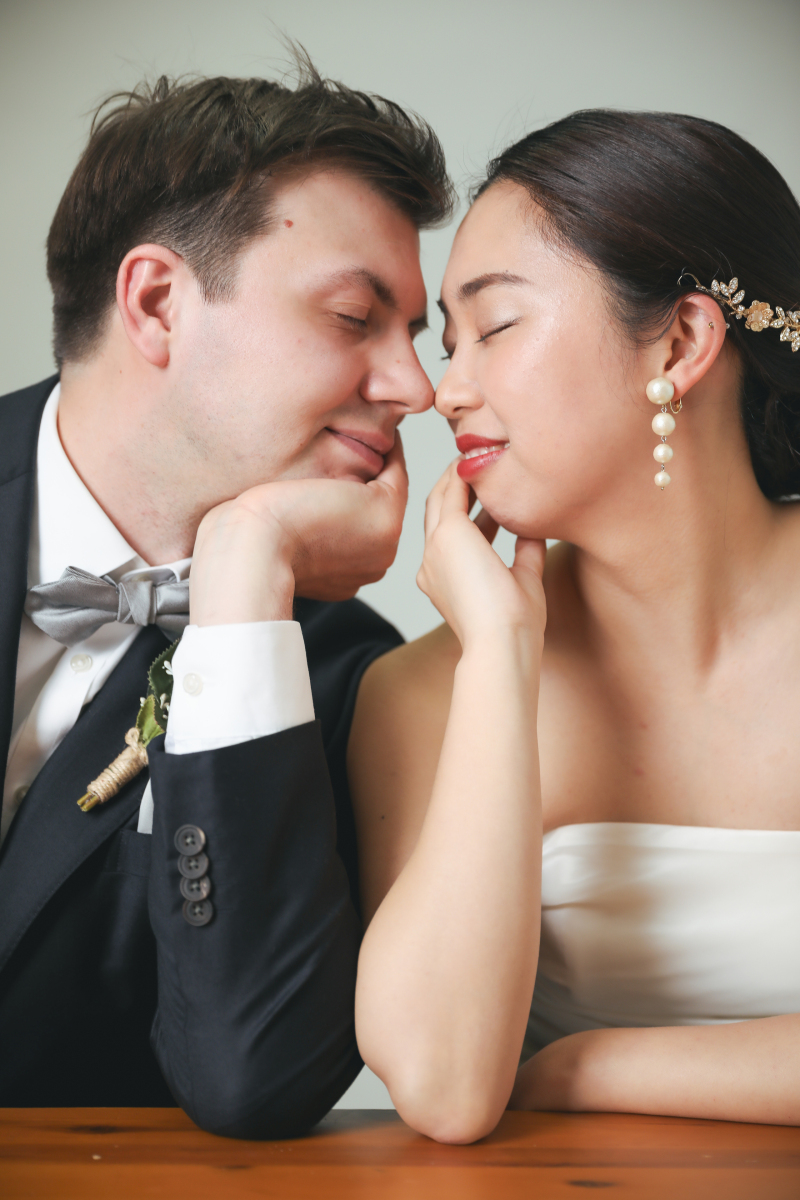 お鼻をちょこんと