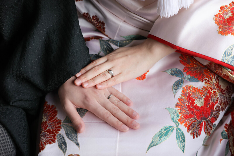 指輪ショット♡