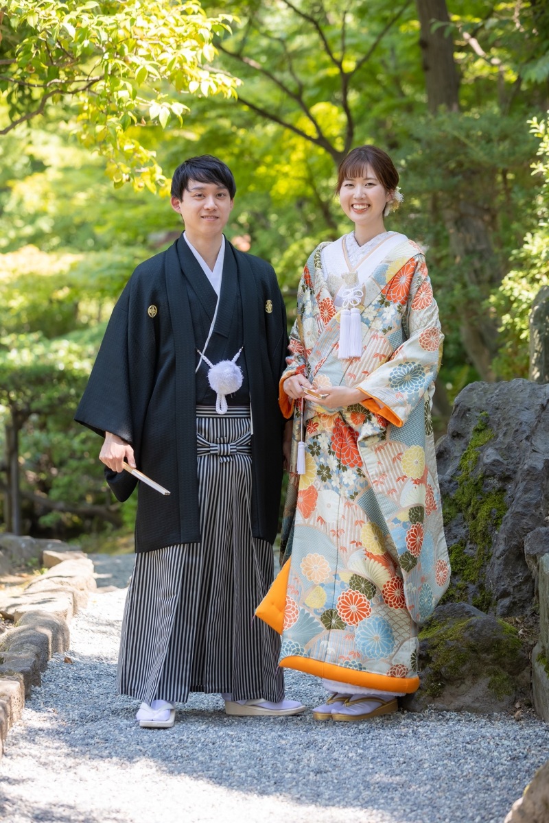 和装ロケーション　旧安田庭園