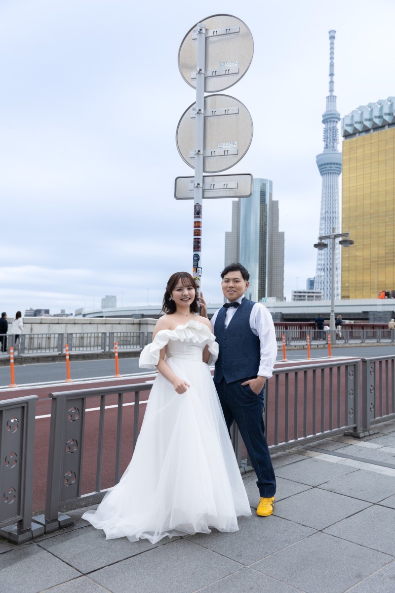 スカイツリーで！