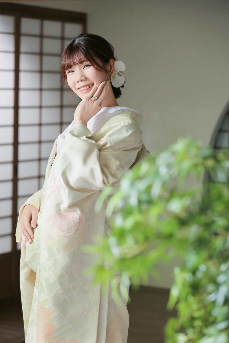 白無垢!