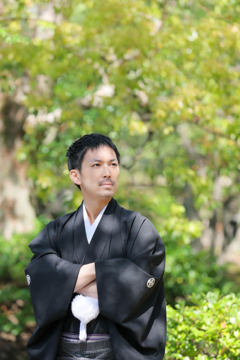 ご新郎様のソロショット