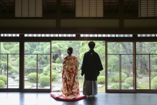 大正浪漫な建築で和装ロケーション