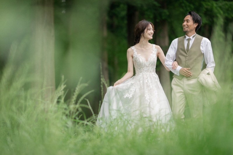 新緑シーズン　洋装ロケーション