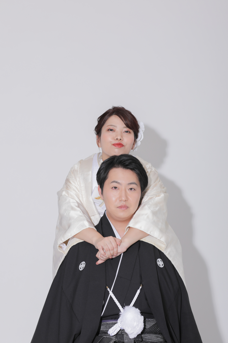 頭の上にチョこんと。