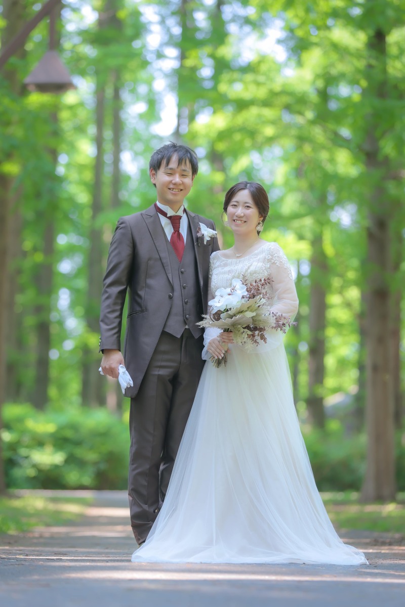 フォーマルな立ち姿