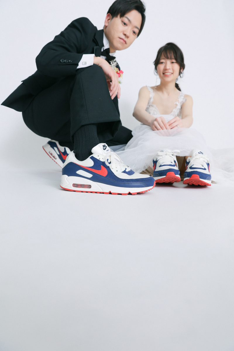 おしゃれカジュアルにスタジオフォト