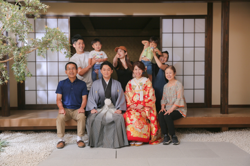 家族で撮影！
