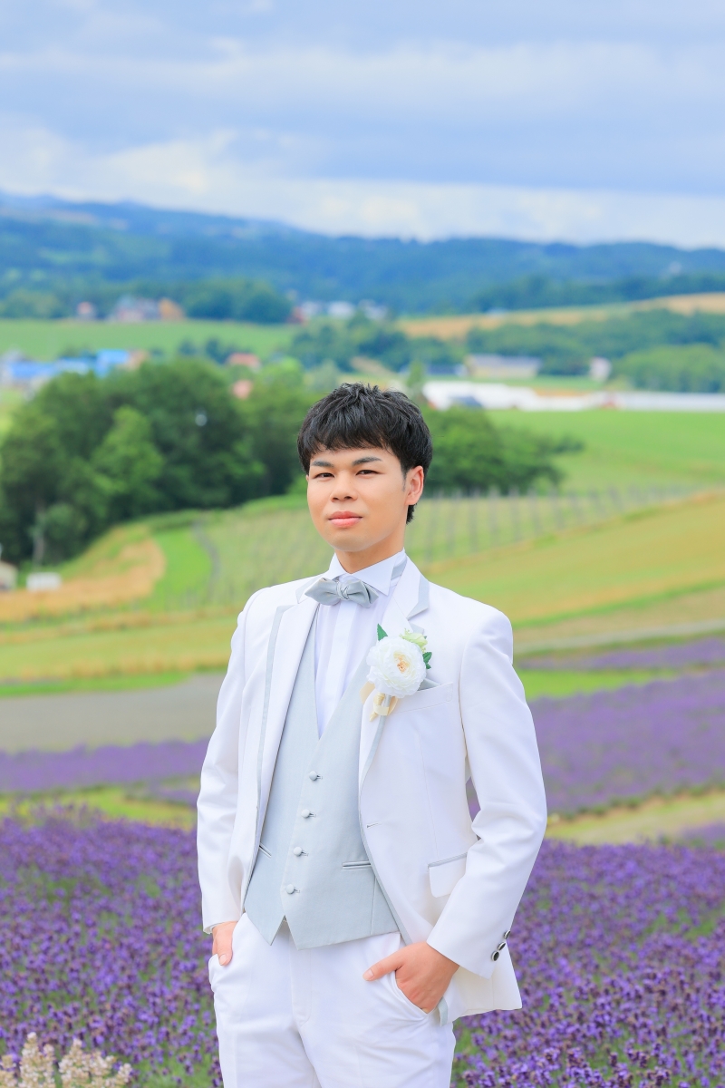 ご新郎様ソロカット