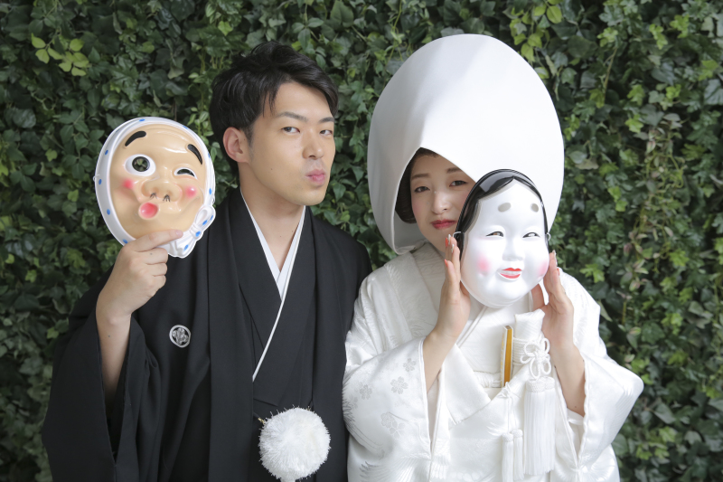 おかめとひょっとこ