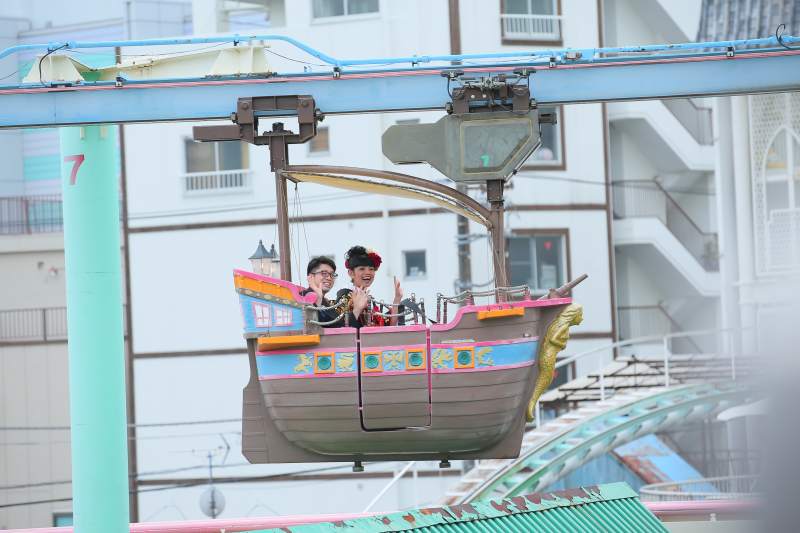 アトラクションも乗れちゃうんです!