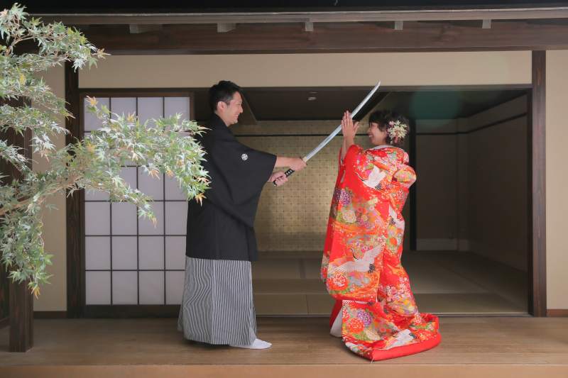 真剣白刃取り〜！