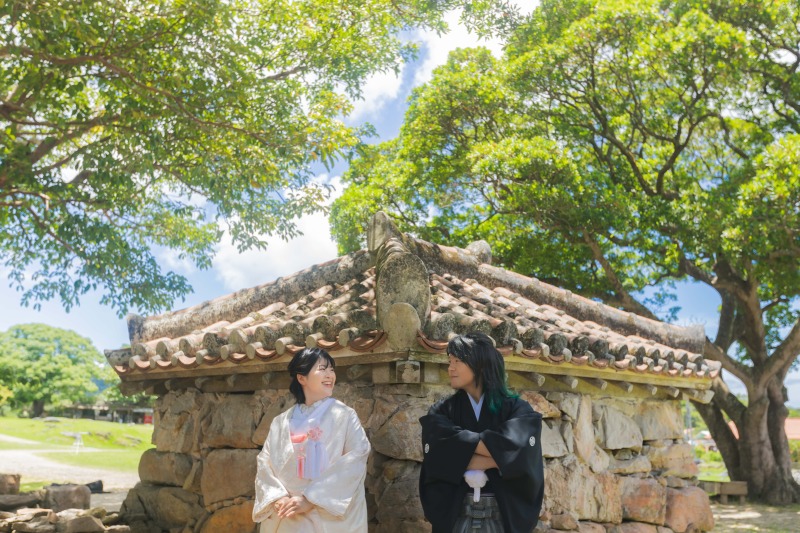 着いた先は丁寧に組み立てられた家の前！