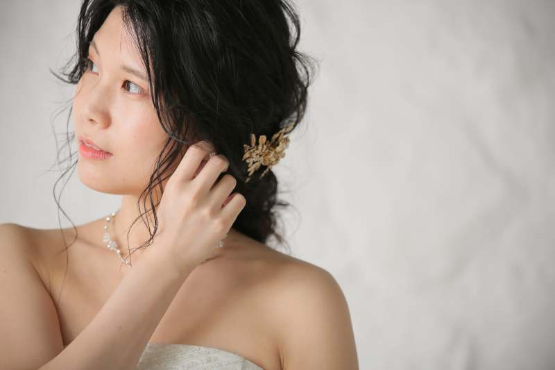 洋装ヘアスタイル