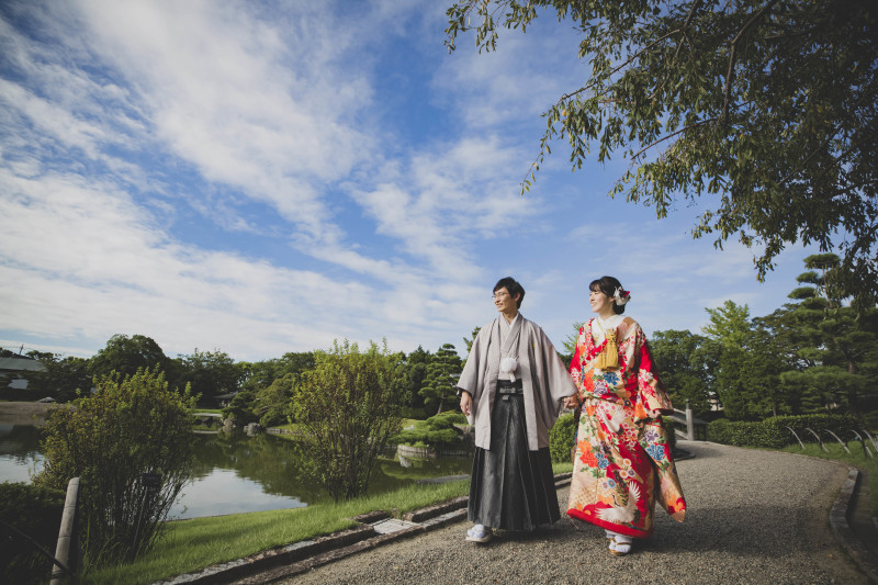 大きな庭園