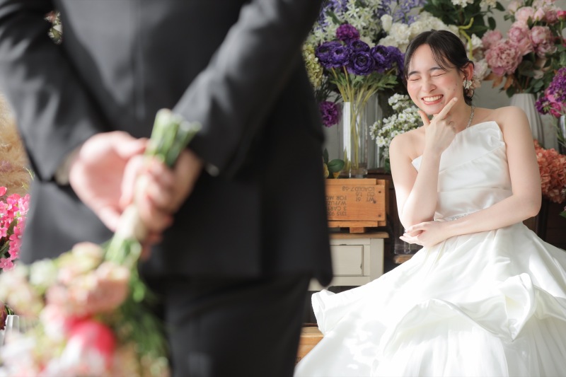 自由なポージングで楽しく撮影！