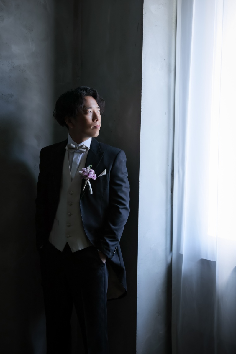 新郎様ソロカット