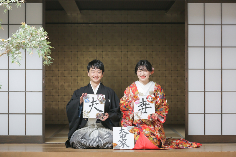 愛犬とスタジオ撮影♪