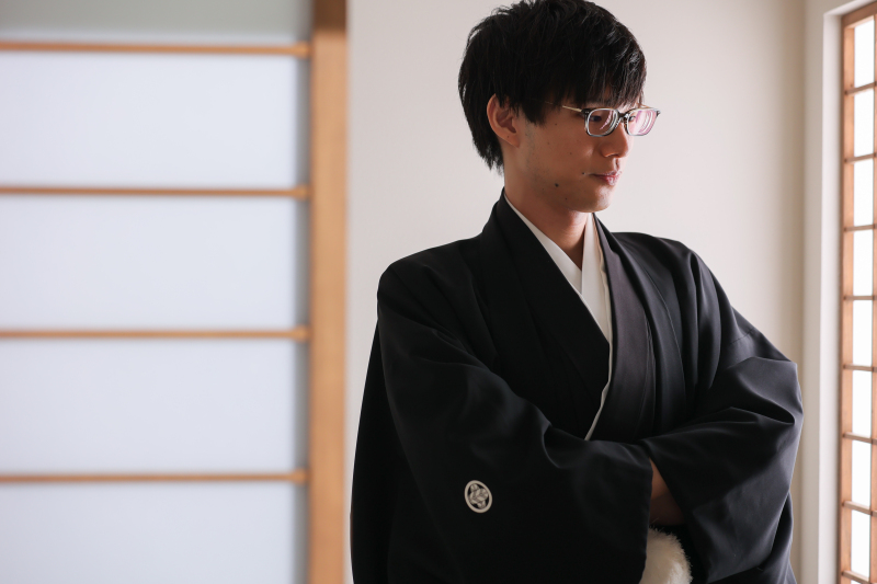 ご新郎様　ソロカット